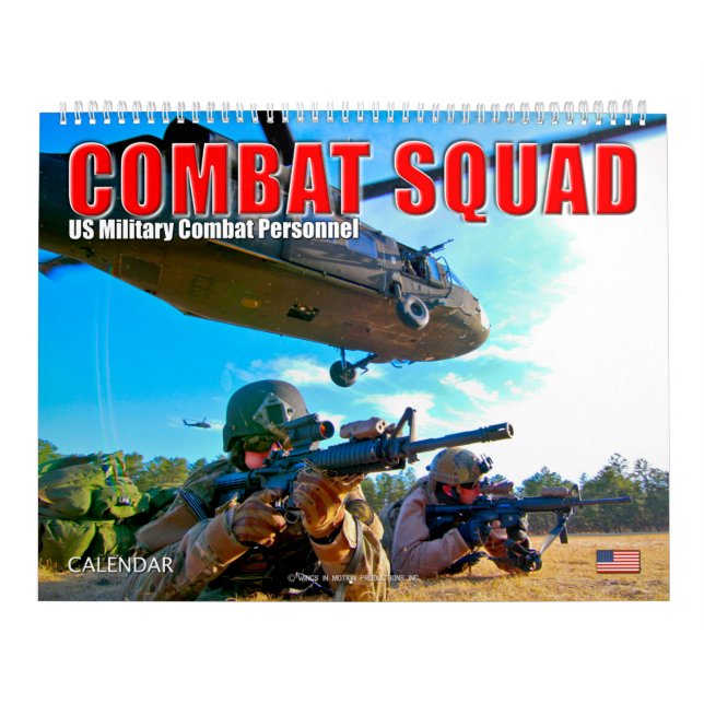 Calendrier ESCADRE DE COMBAT - Personnel de combat militaire  (Protection)