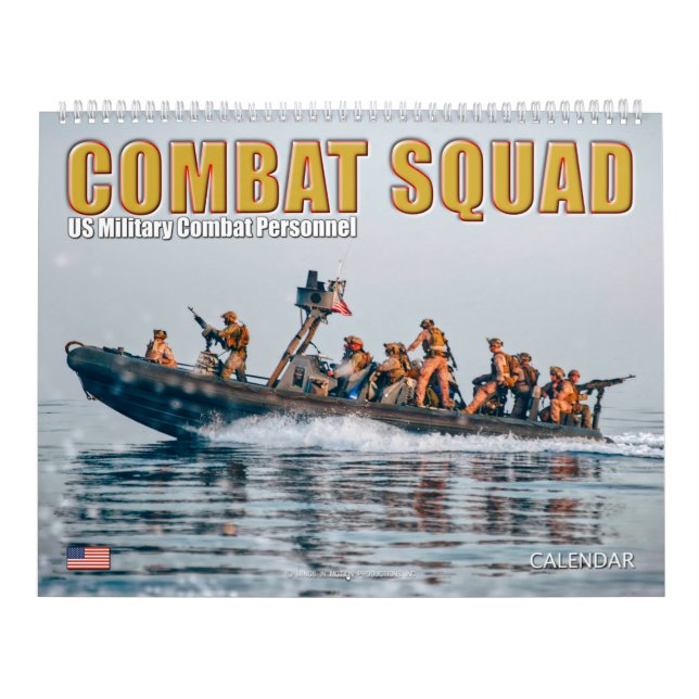 Calendrier ESCADRE DE COMBAT - Personnel de combat militaire  (Protection)