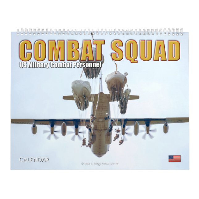 Calendrier ESCADRE DE COMBAT - Personnel de combat militaire  (Protection)
