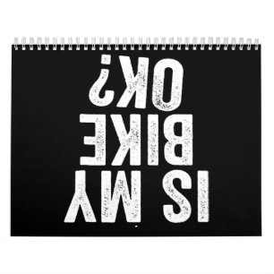 Calendrier Est-Ce Que Mon Vélo Est Bon Cadeau Amusant Pour L