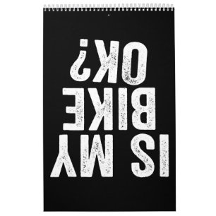 Calendrier Est-Ce Que Mon Vélo Est Bon Cadeau Amusant Pour Le