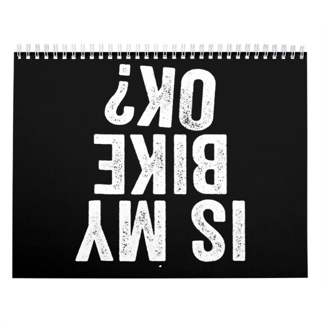 Calendrier Est-Ce Que Mon Vélo Est Bon Cadeau Amusant Pour Le (Protection)