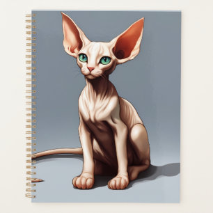 Calendrier et planificateur 2026 Elf Sphynx Cat