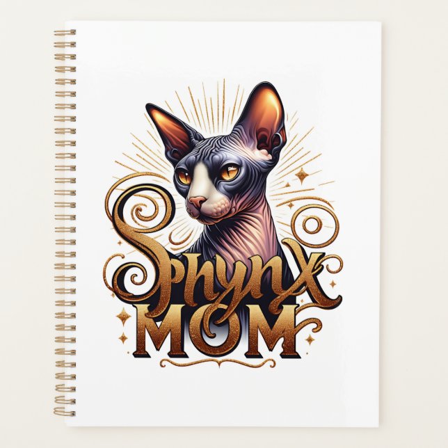 Calendrier et planificateur pour maman de chat Sph (Devant)