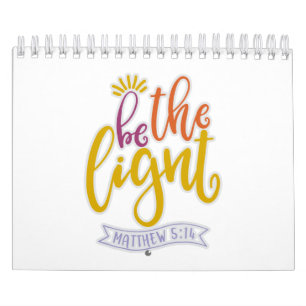 Calendrier Être Une Lumière Drôle Dans Ce Monde