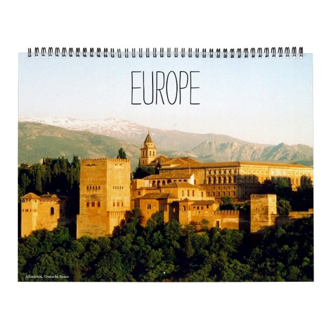 Calendrier europe 2026 (avec lieux) grand (Protection)