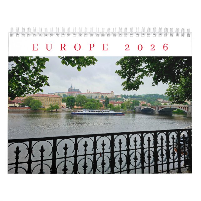 Calendrier Europe 2026 calendar (Protection)