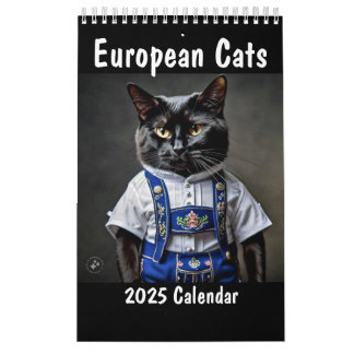 Calendrier européen des chats
