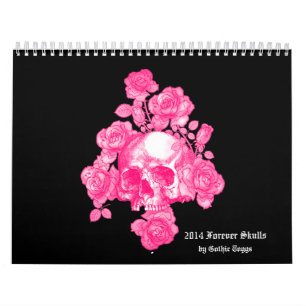 Calendrier Eventuellement Crânes Goth Imaginaire 2014 Calendr