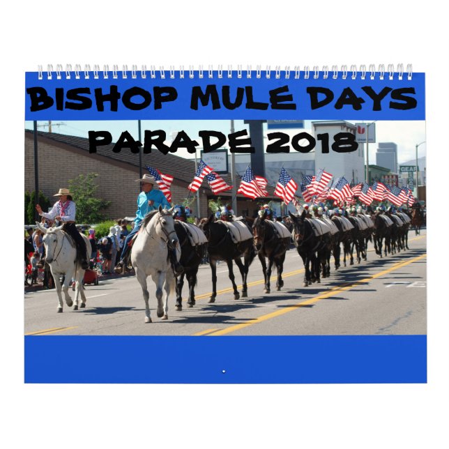Calendrier Évêque Mule Days Parade de 2018 (Protection)