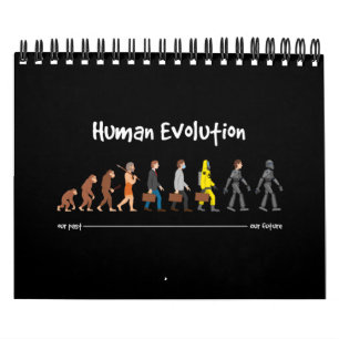 Calendrier Evolution - un avenir robotisé