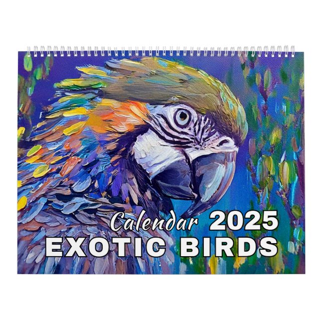 Calendrier Exotic Birds (Protection)