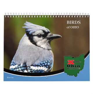 Calendrier Explorez Ohio Outdoors Birds of Ohio Calendar