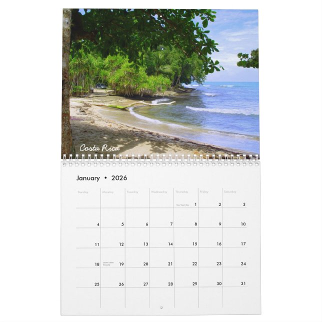 Calendrier extraordinaire des destinations 2013 (Jan 2026)