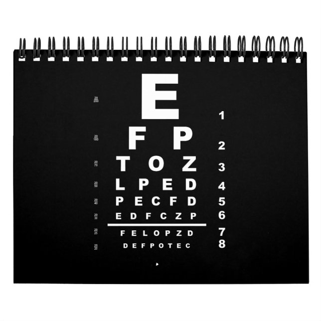 Calendrier Eye Test (Protection)