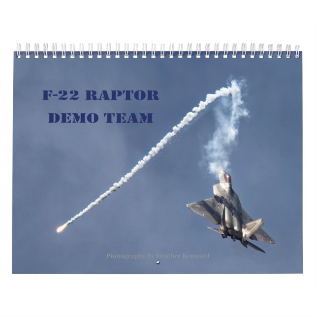 Calendrier F-22 Raptor Calendar (Protection)
