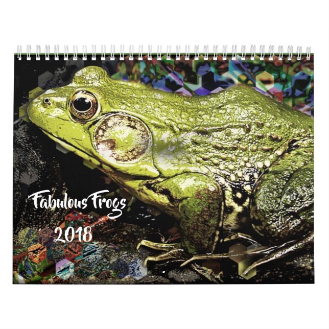 Calendrier FABULEUX des GRENOUILLES 2018 (Protection)