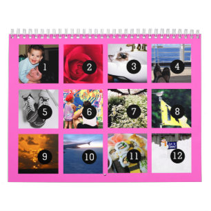 Calendrier Facile comme un à douze faire votre propre calendr