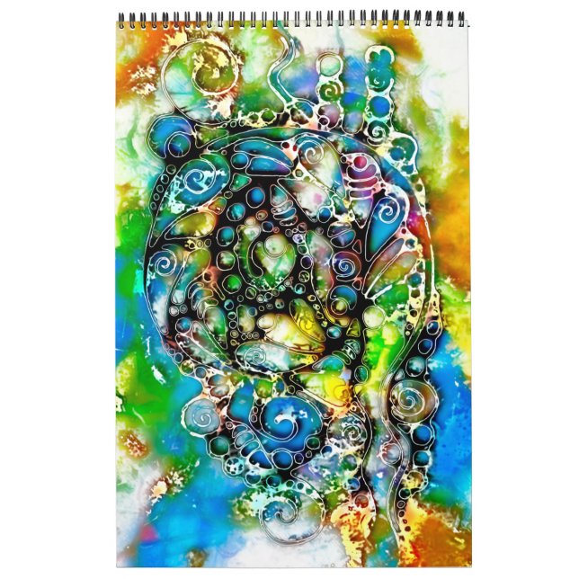 Calendrier Façons De Vivre - Art Neurographique 7 (Protection)