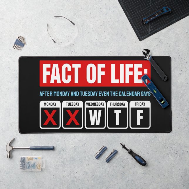 Calendrier Fact of Life dit WTF Humour (Poste de travail)