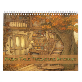 Calendrier Faery Tale Treehouse Interiors Calendar