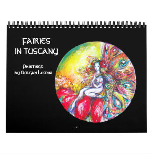 Calendrier FAILLES EN TOSCANE 2017 Imaginaire Art