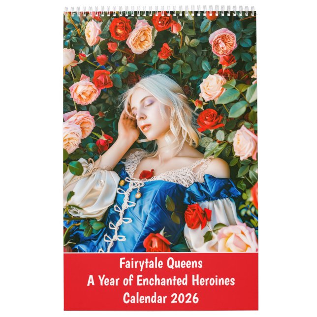 Calendrier Fairytale Queens – A Year of Enchanted Heroines (Protection)