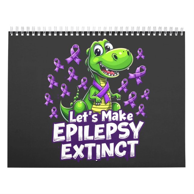 Calendrier Faisons de l’épilepsie des dinosaures de sensibili (Protection)
