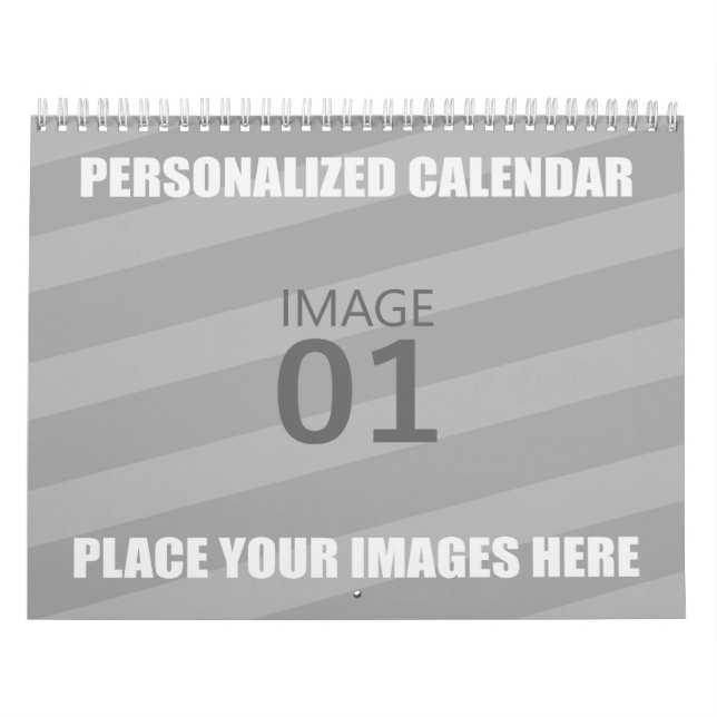 Calendrier Faites votre propre photo personnalisée 2024 (Protection)