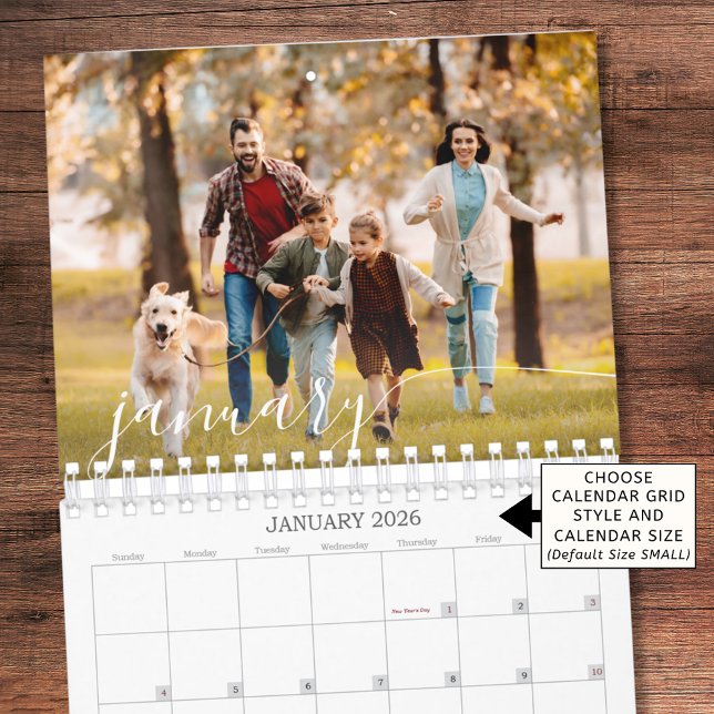 Calendrier familial personnalisé avec écriture mod (Créateur téléchargé)