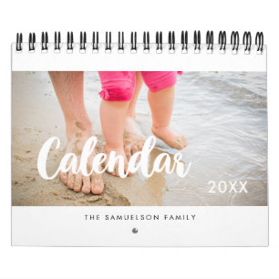 Calendrier familial simple 2026