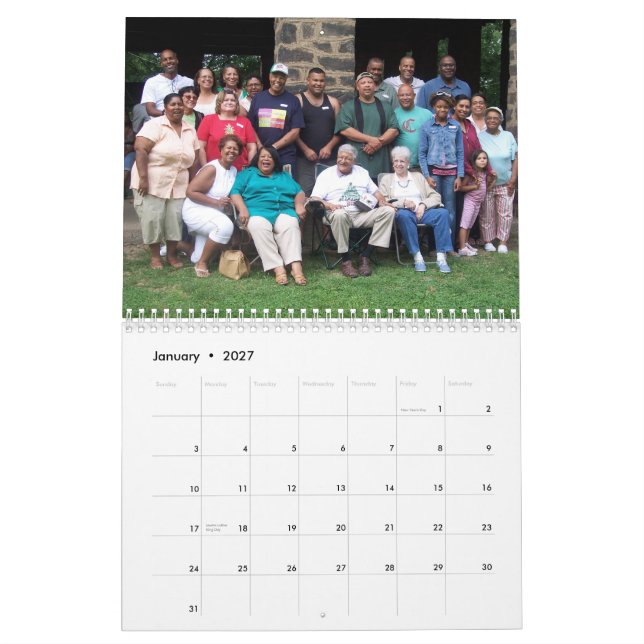 Calendrier famille 004 de wright (Jan 2027)
