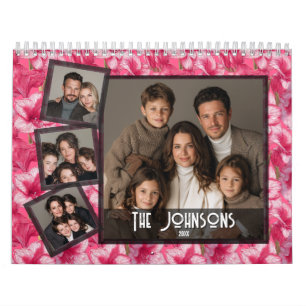 Calendrier Fancy Amaryllis Tropical Mariage Anniversaire Acti