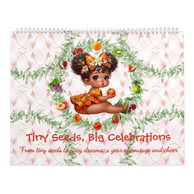 Calendrier fantaisiste de Filles Fruit en robe de  (Protection)