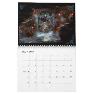 Calendrier fantasy calendar starscoldnight