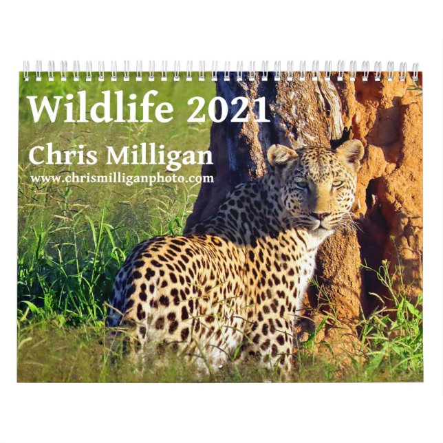 Calendrier Faune en 2021 par Chris Milligan (Protection)