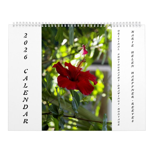 CALENDRIER FÉES DES FLEURS ET DES OMBRES 2026 (Protection)