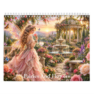 Calendrier Fées et Fleurs Licornes