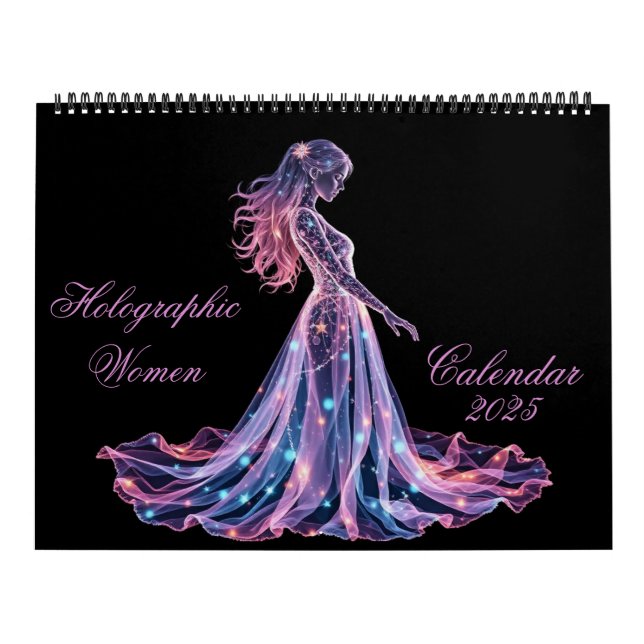 Calendrier Femmes holographiques (Protection)