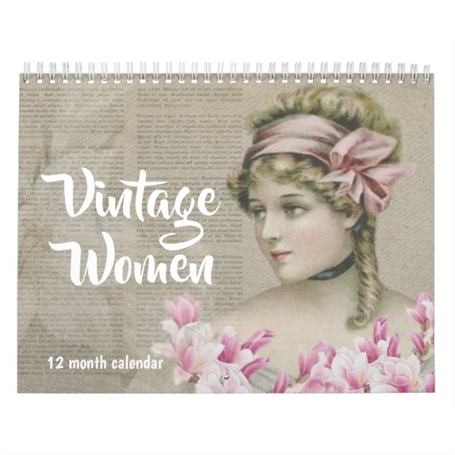 Calendrier Femmes vintages 2026 Art (Protection)