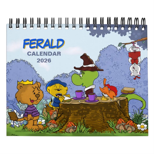 Calendrier Ferald Calendar 2026 (Protection)