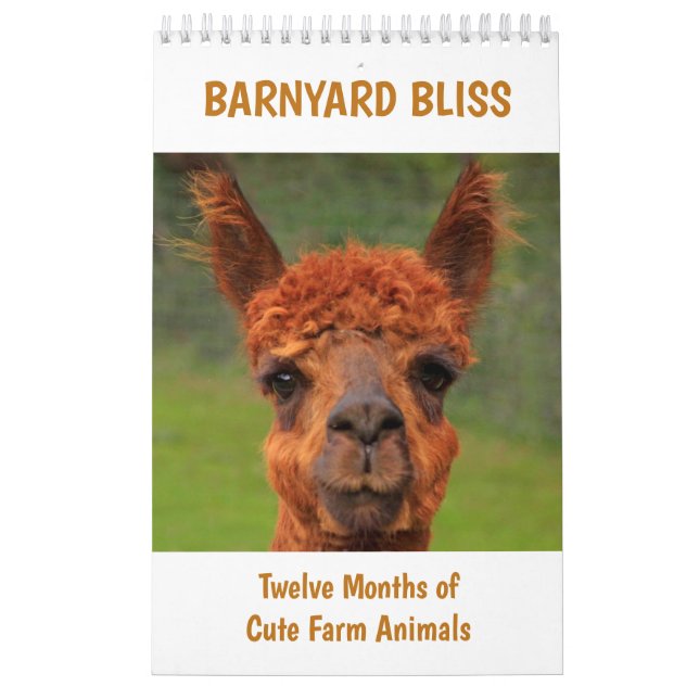 Calendrier Ferme Barnyard Bliss Animaux de la ferme (Protection)