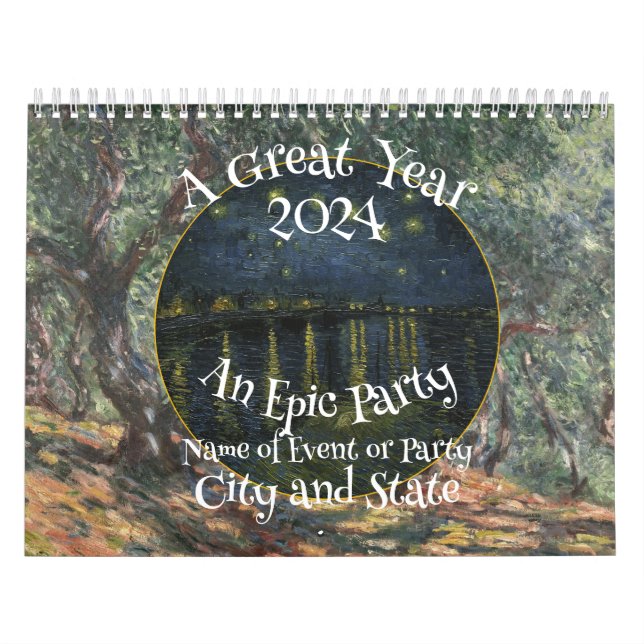 Calendrier Fête 2024 Dance Mixer Patio Celebration Garden (Protection)