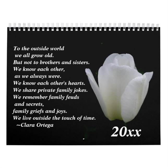 Calendrier Fête de frère / soeur (Protection)