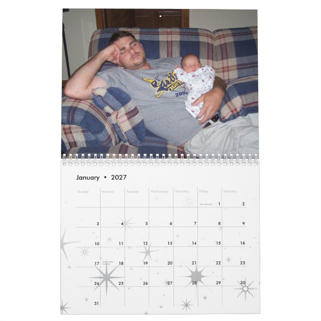 Calendrier Fête des pères à Michael (Jan 2027)