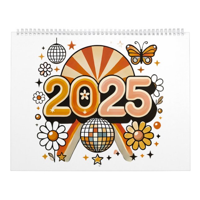 Calendrier Fête du Nouvel An 2025 (Protection)