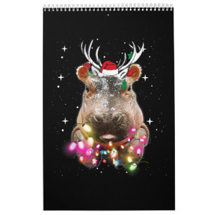 Calendrier Feux de Noël Hippone Fiona Hippopotamus Lover