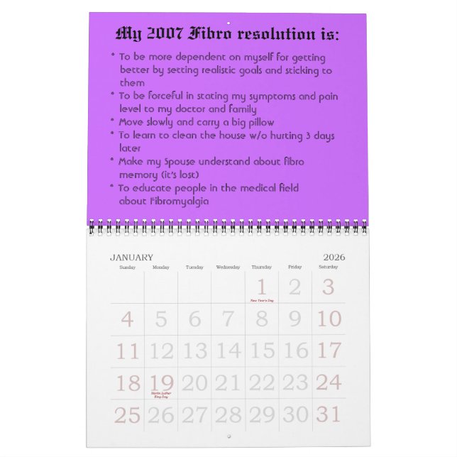 Calendrier FIBROHUGS.COM (Jan 2026)