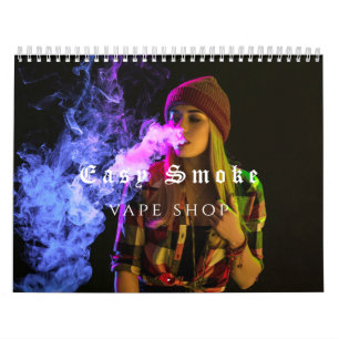 Calendrier Fille Fumer Vape Boutique