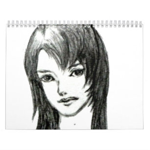 Calendrier Fille mignonne japonaise MANGA